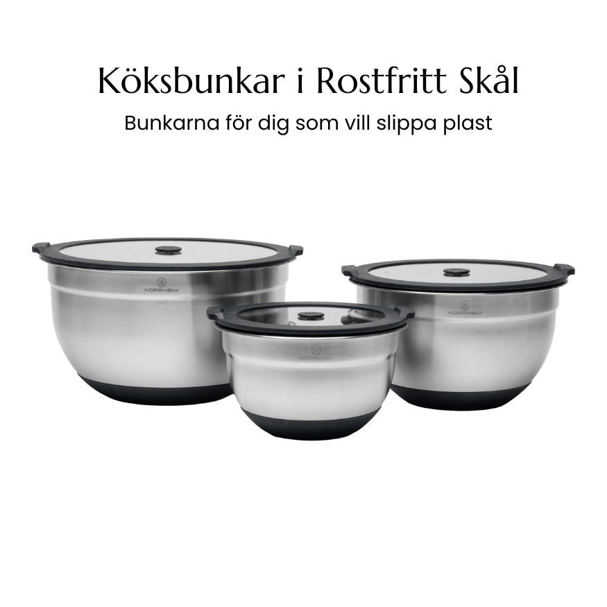 Norrheim™ - Köksbunkar i rostfritt stål