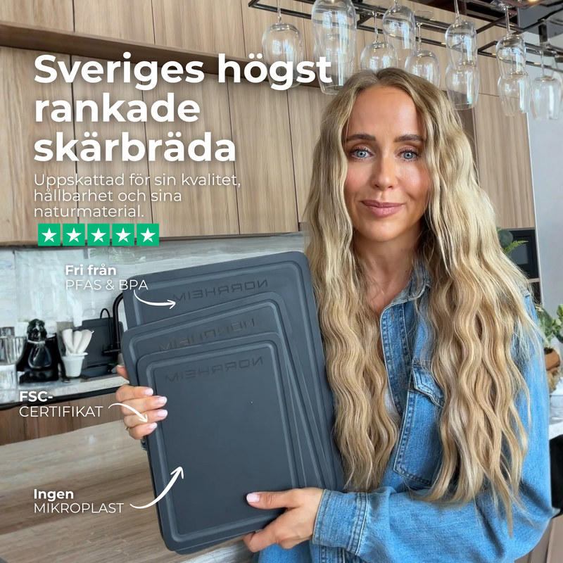 Ida Warg x Norrheim™ - Naturbaserad Skärbräda